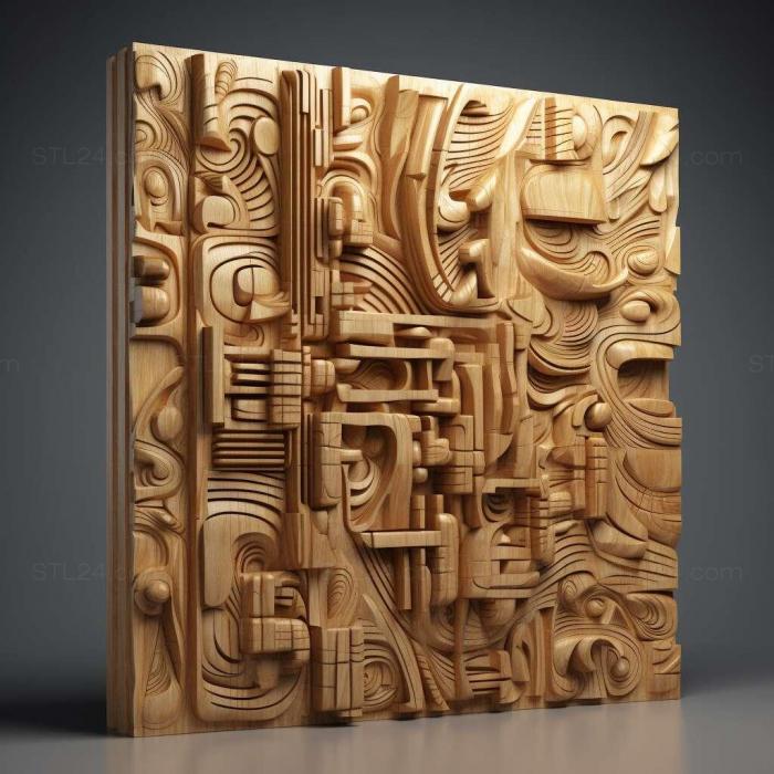 Patterns and decorations (Gordon Moore 2, PATTERN_1962) 3D models for cnc